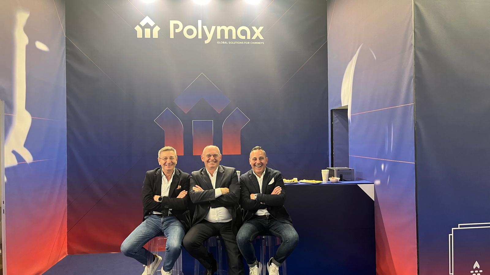Team Del Nunzio allo stand Polymax